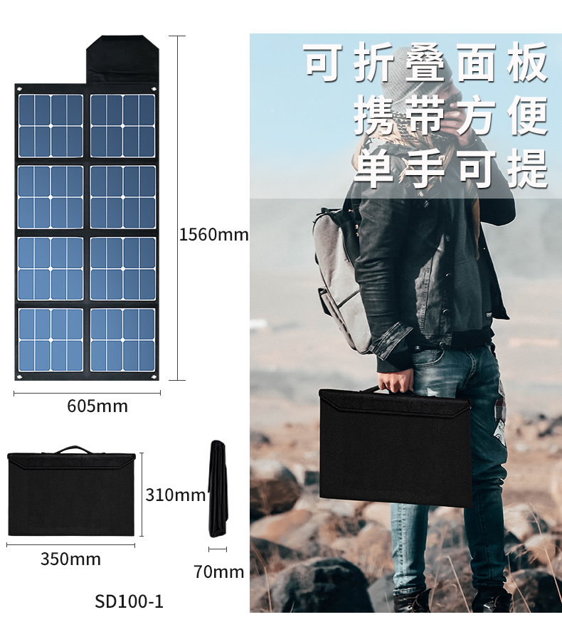 SD100-1太阳能电池板图片详情