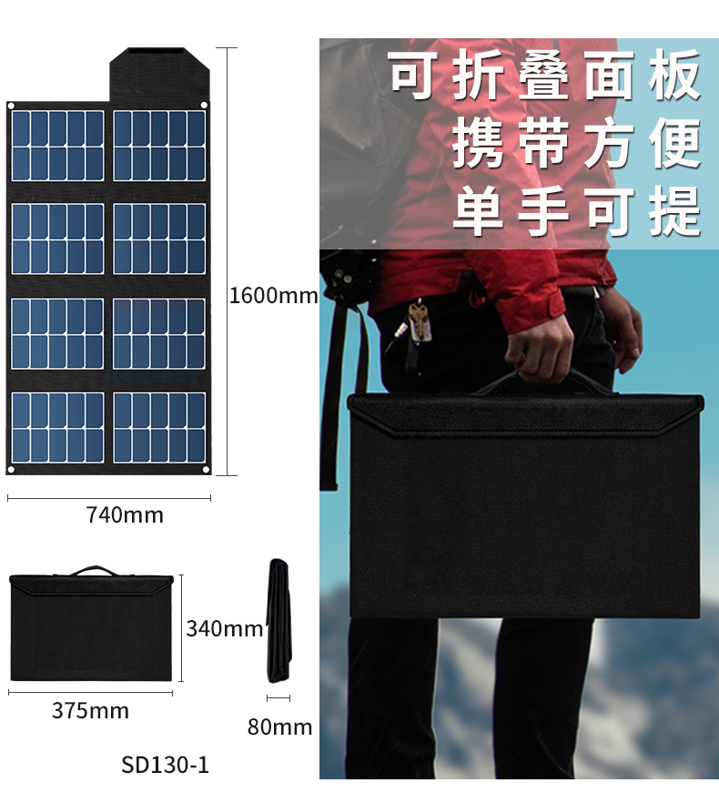 SD130-1太阳能电池板图片详情