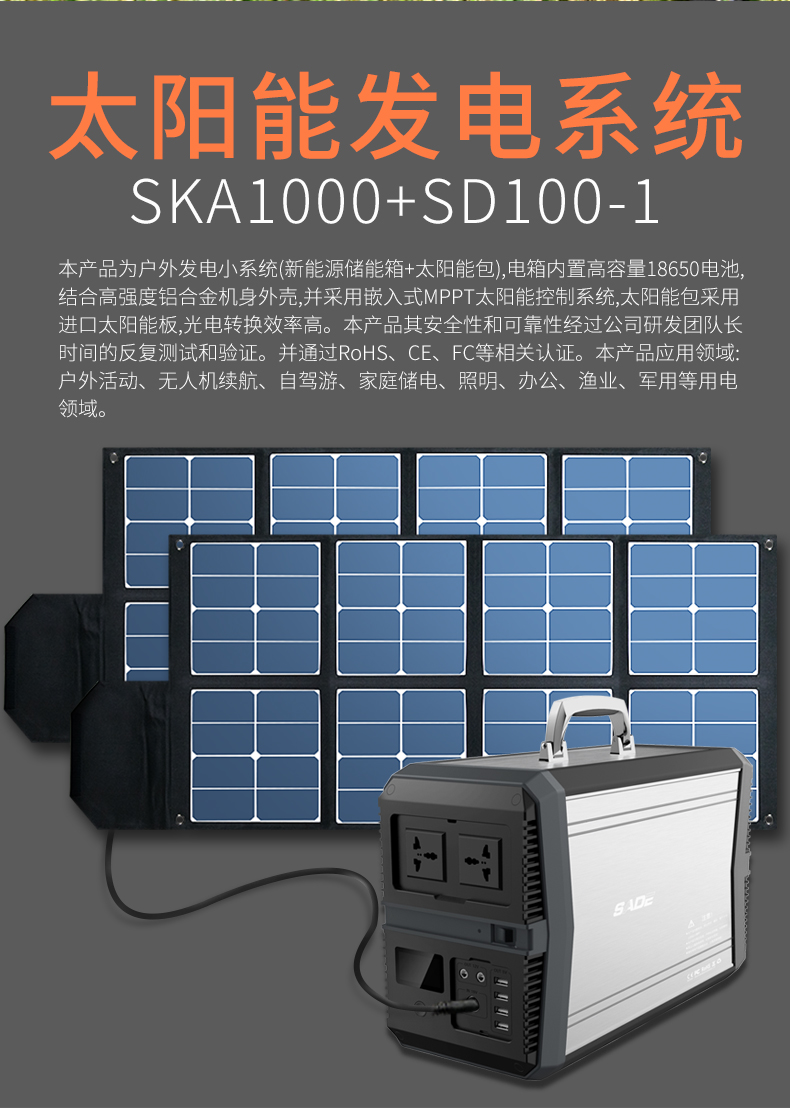 SKA1000+SD100-1发电系统图片详情